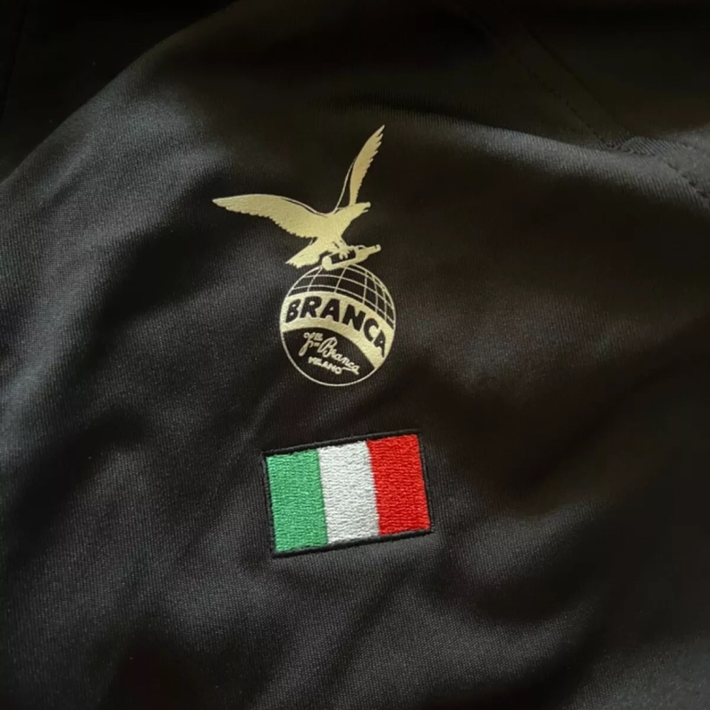 Fernet-Branca Track Jacket, Black/White, Size S or L, EUC, Hard to Find - Picture 6 of 8